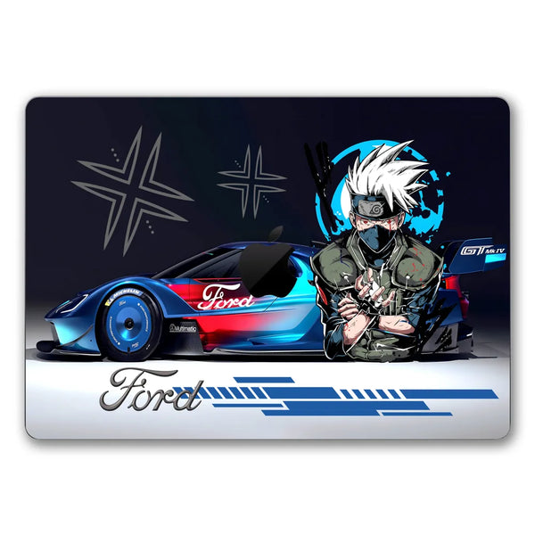 MacBook Laptop Skin - Ford GT Kakashi Anime Racing