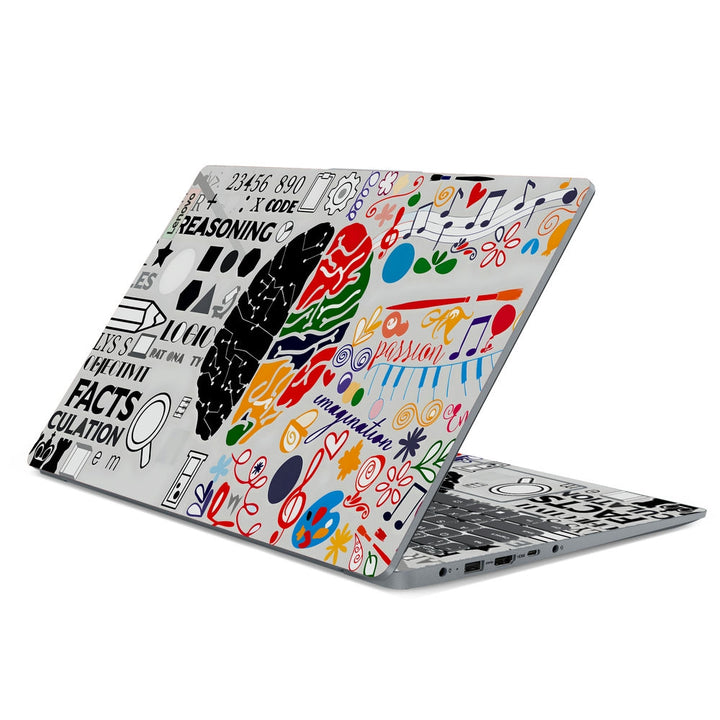 Lenovo Laptop Skin - brain reasoning