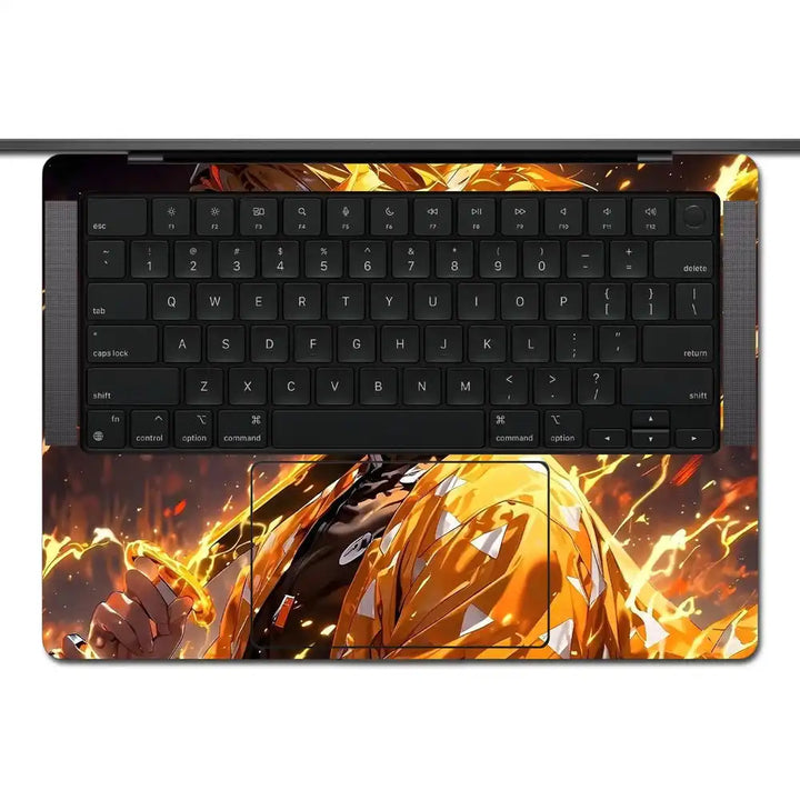MacBook Laptop Skin - Zenitsu Agatsuma