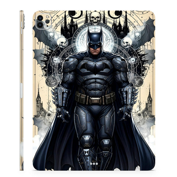3D Embossed Tablet Skin Batman Arcane Armor Symbol