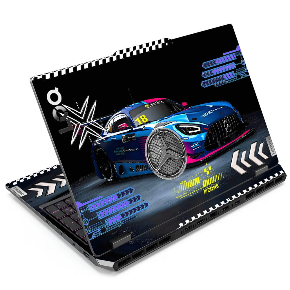 AMG GT Racing Car 3D Embossed Laptop Skin | Buy Online Now – SkinsLegend