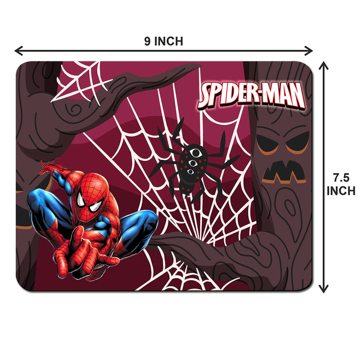 Mouse Pad - Spiderman Hanging on Web