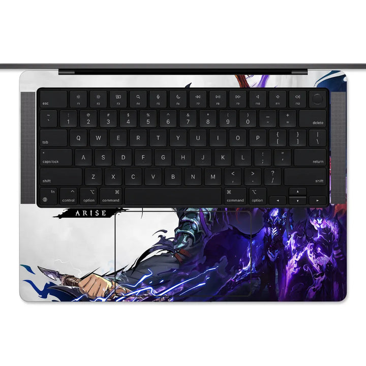 MacBook Laptop Skin - Solo Leveling Arise Sung Jinwoo Shadow Monarch