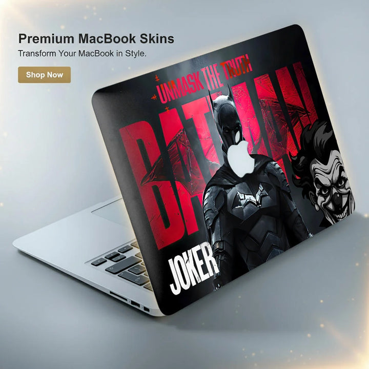 Batman Joker Laptop Skin for MacBook | Buy Online Now – SkinsLegend