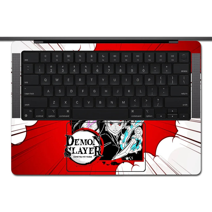 MacBook Laptop Skin - Demon Slayer Main Group Water Art