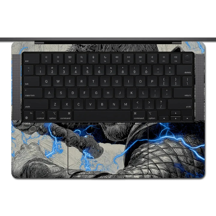 MacBook Laptop Skin - Thor Ragnarok Battle Axe Warrior