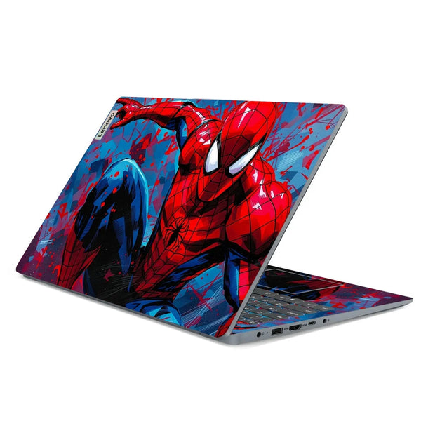 3D Embossed Laptop Skin - Spider-Man Comic