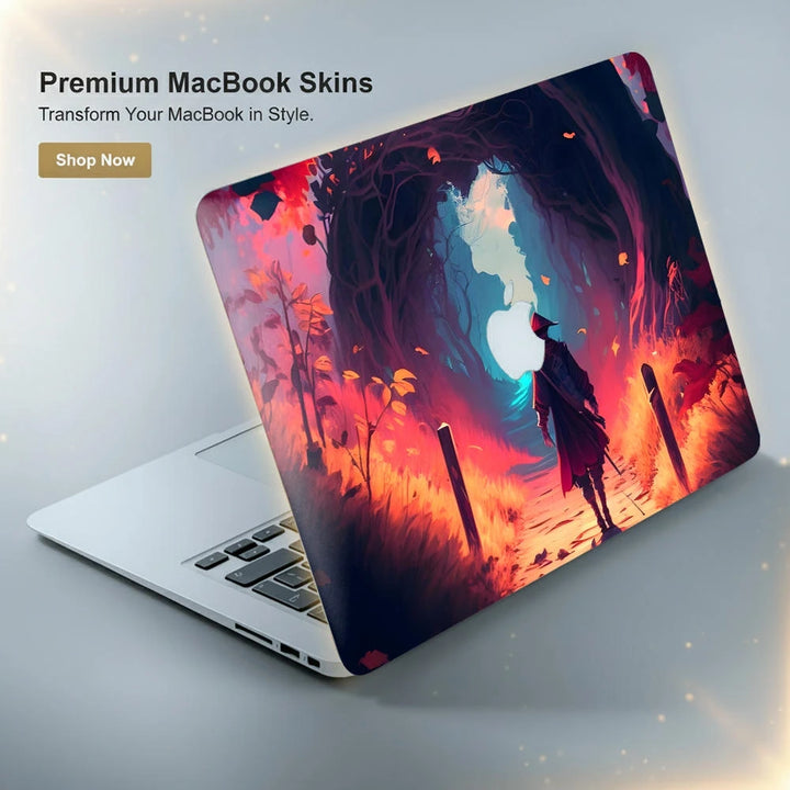 Samurai Art Laptop Skin for MacBook | Buy Online Now – SkinsLegend