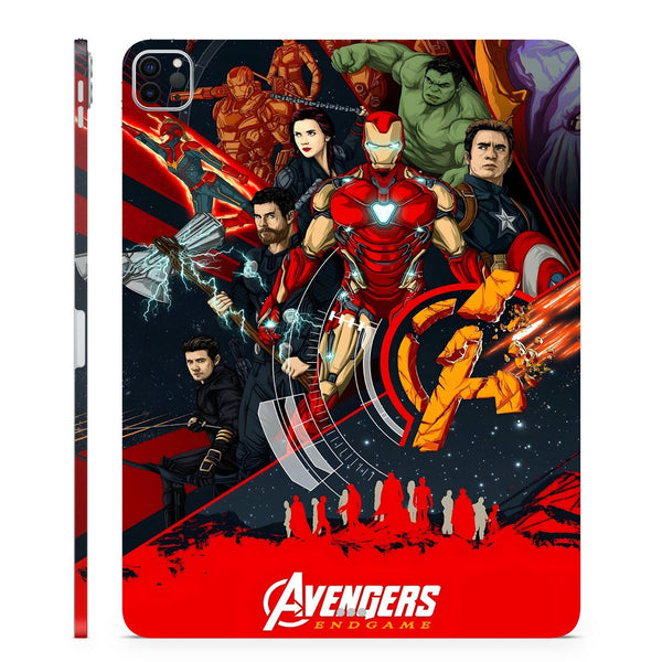3D Embossed Tablet Skin Avengers Endgame Infinity