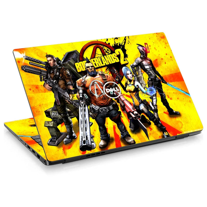 3D Embossed Laptop Skin - Superhero Team Art