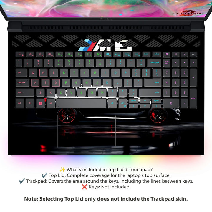 Dell Laptop Skin - BMW M5 Black Performance