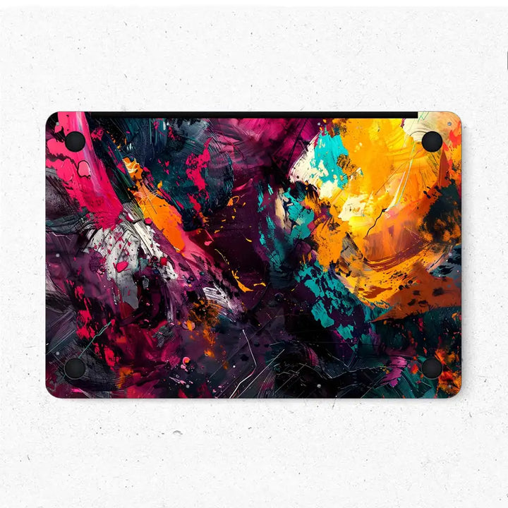 MacBook Laptop Skin - Vivid Cosmic Nebula Design