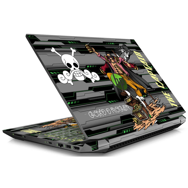 3M Material Textured Embossed Laptop Skin - One Piece Luffy Gear Five Captain