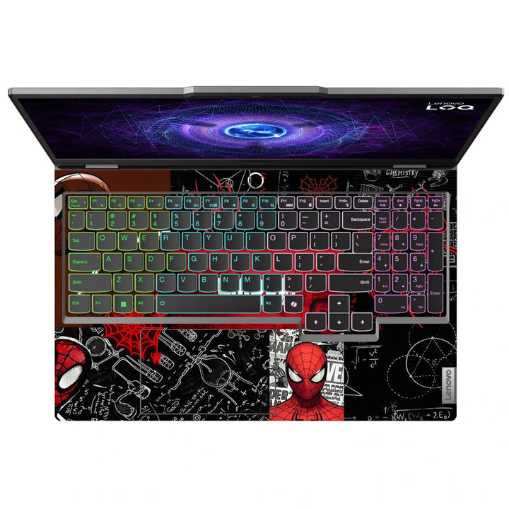 3M Material Textured Embossed Laptop Skin - Marvel Comics Character Collage
