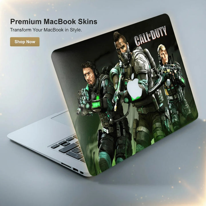 Call of Duty Soldiers Ready for Battle Laptop Skin for MacBook | Buy ...