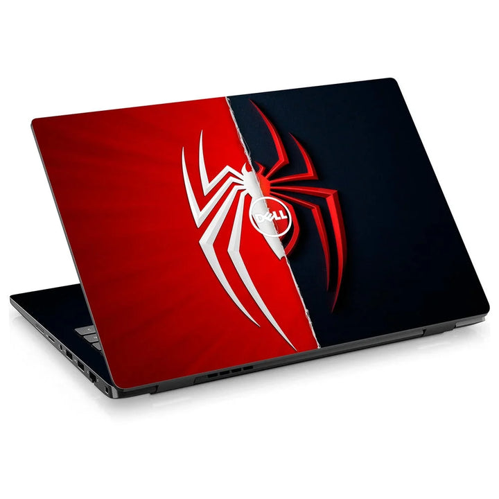 Spider-Man Logo Red Black 3D Embossed Laptop Skin | Buy Online Now ...