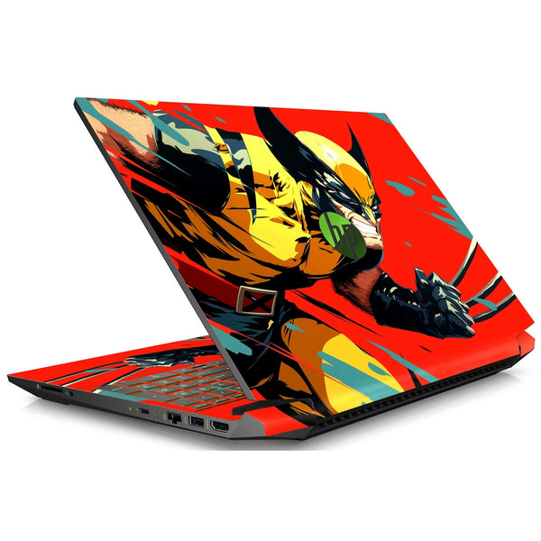 HP Laptop Skin - Wolverine Action Splash