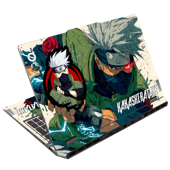 3M Material Textured Embossed Laptop Skin - Naruto Kakashi Hatake Manga Panel