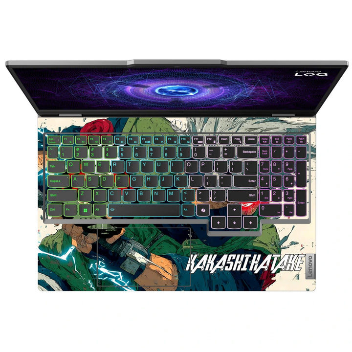3M Material Textured Embossed Laptop Skin - Naruto Kakashi Hatake Manga Panel