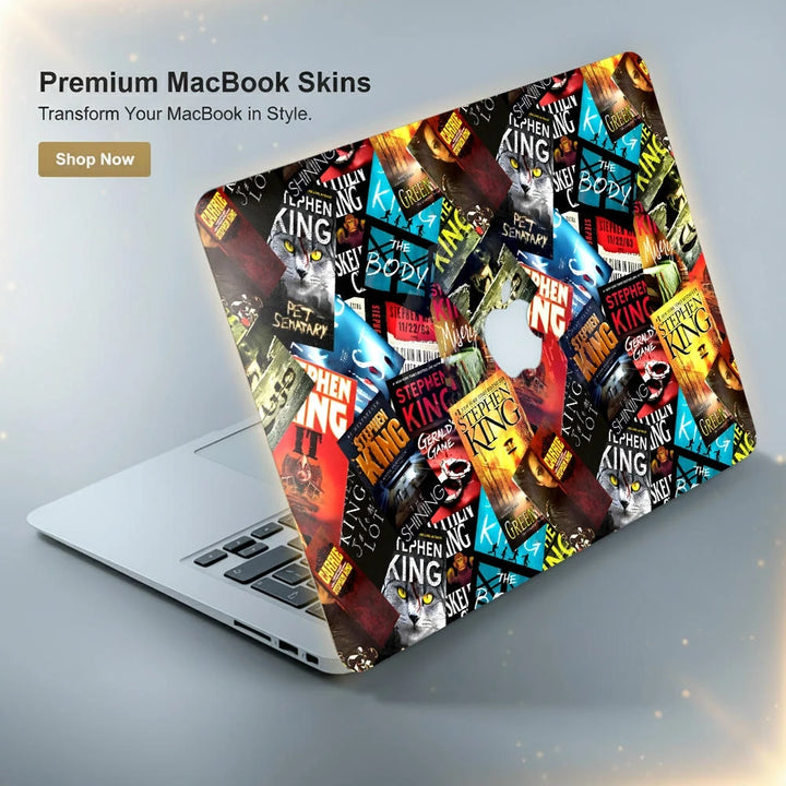 Stephen King Masterpieces Laptop Skin for MacBook | Buy Online Now ...