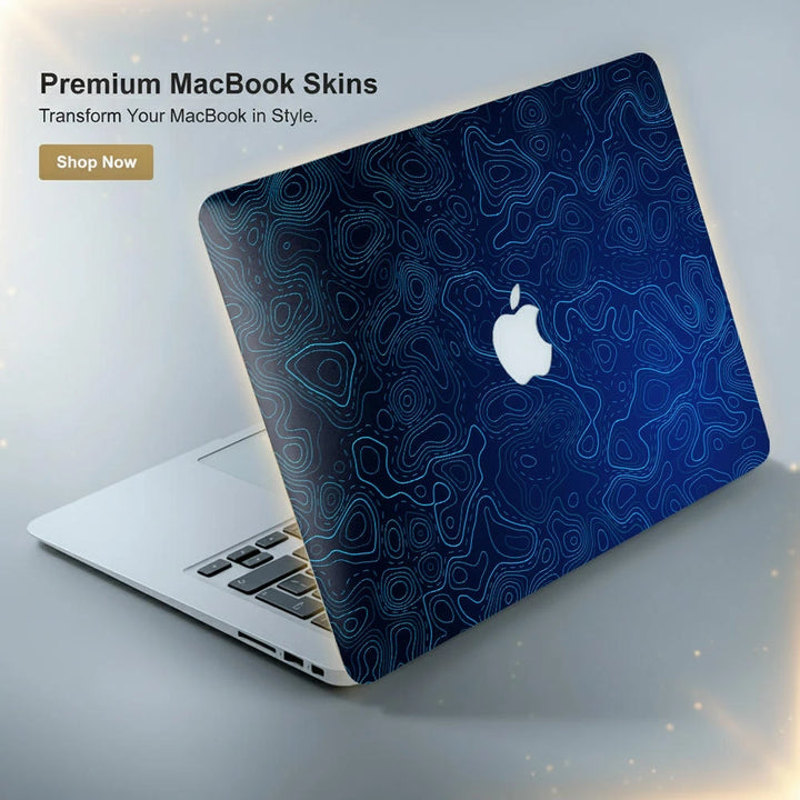 MacBook Laptop Skin - Topography Pattern TP17