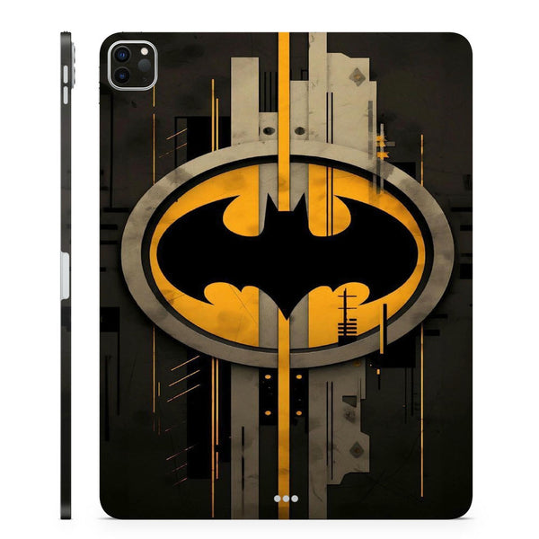 3D Embossed Tablet Skin Gotham Symbol Art