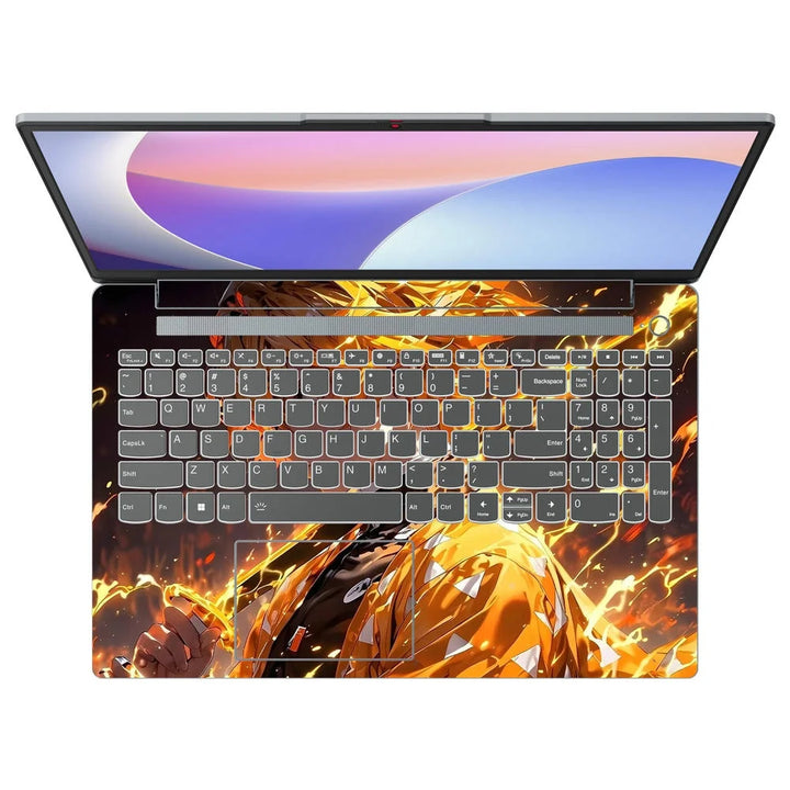 3D Embossed Laptop Skin - Zenitsu Agatsuma