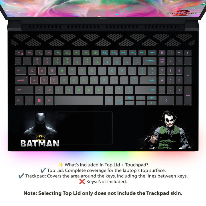 Dell Laptop Skin - Batman Why So Serious