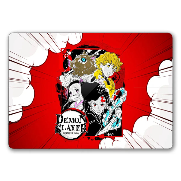 MacBook Laptop Skin - Demon Slayer Main Group Water Art
