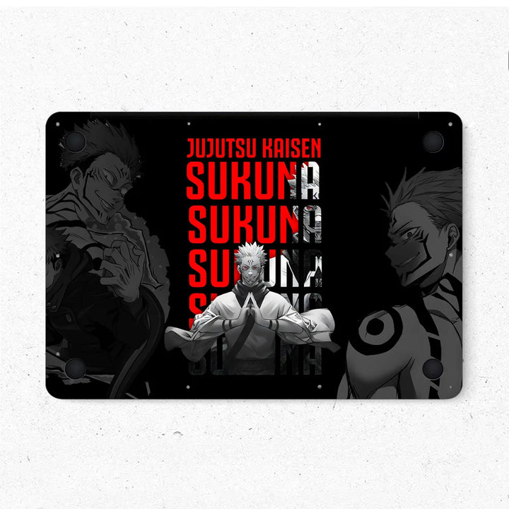 MacBook Laptop Skin - Jujutsu Kaisen Sukuna Tattoo Art