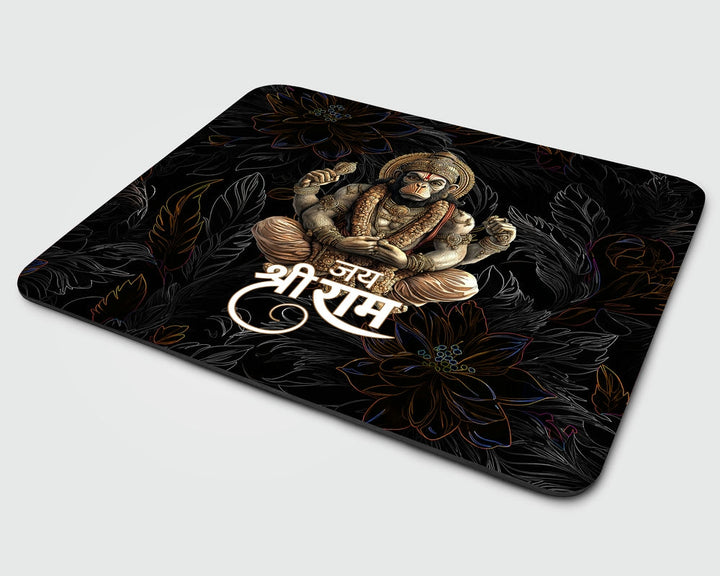 Mouse Pad - Hanuman Jai Shri Ram Art