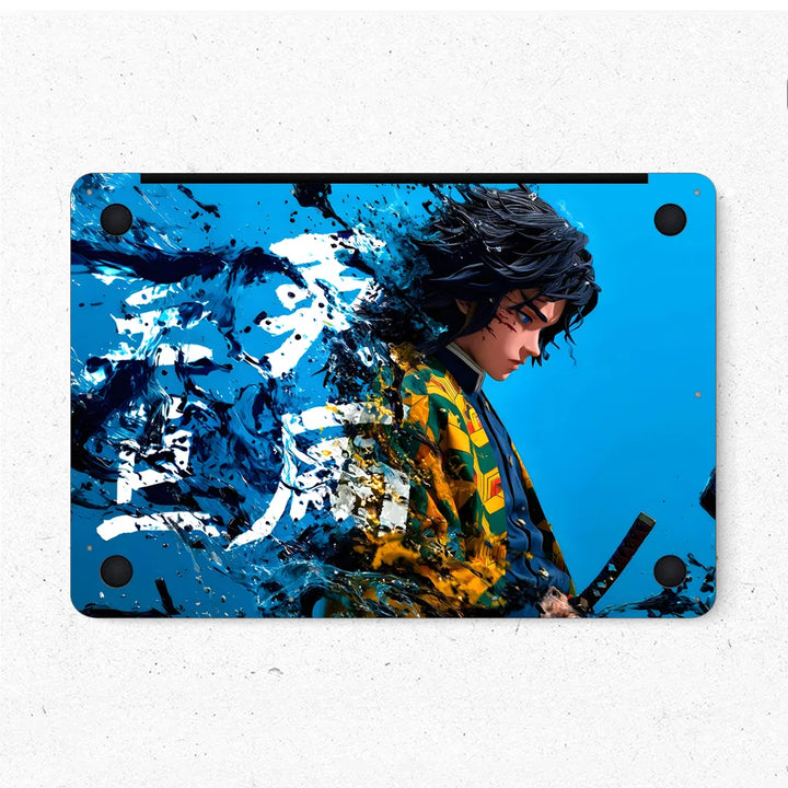 MacBook Laptop Skin - Demon Slayer Ink Splash Dissolve