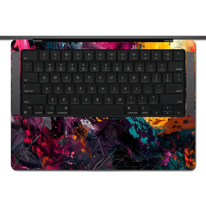 MacBook Laptop Skin - Vivid Cosmic Nebula Design