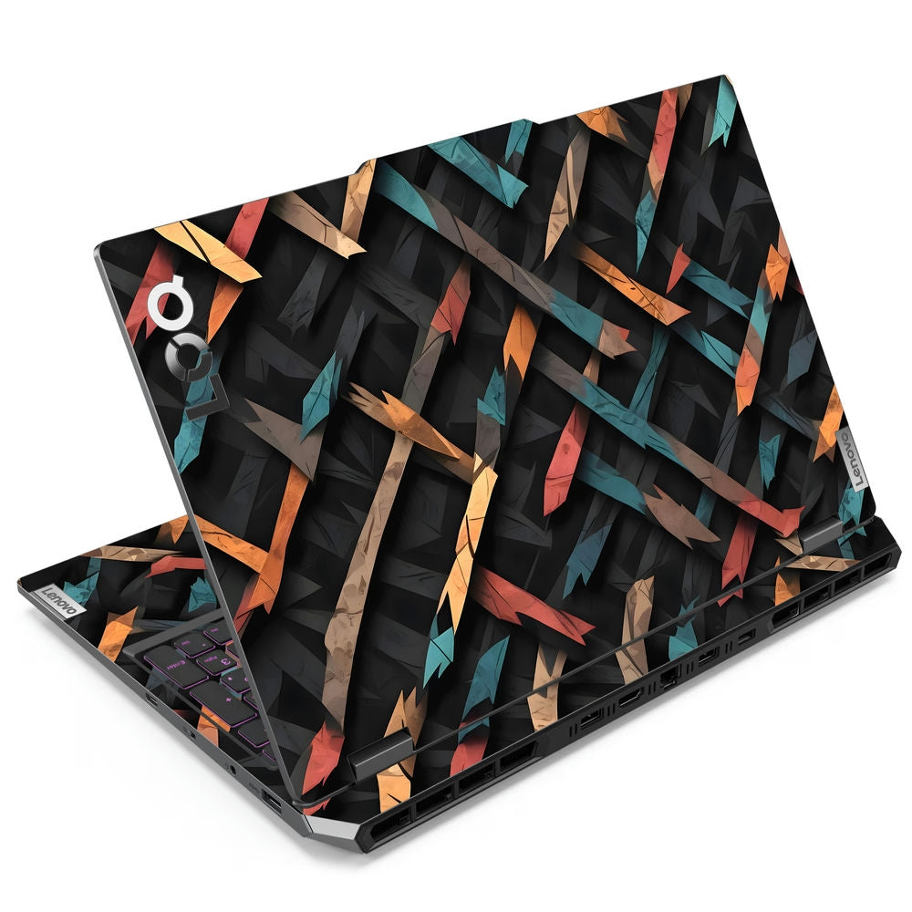 Shop Dark Woven Abstract Laptop Skin for Lenovo LOQ | Buy Online Now ...
