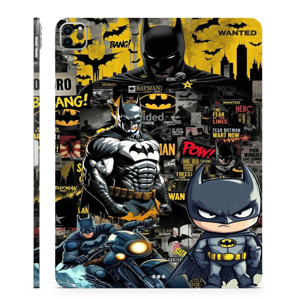3D Embossed Tablet Skin Batman Multi-Style Art
