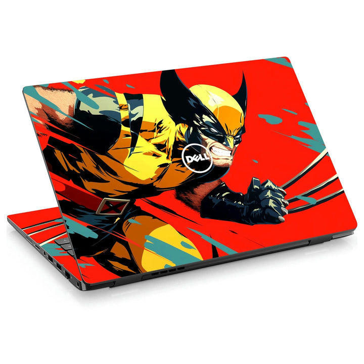 Dell Laptop Skin - Wolverine Action Splash