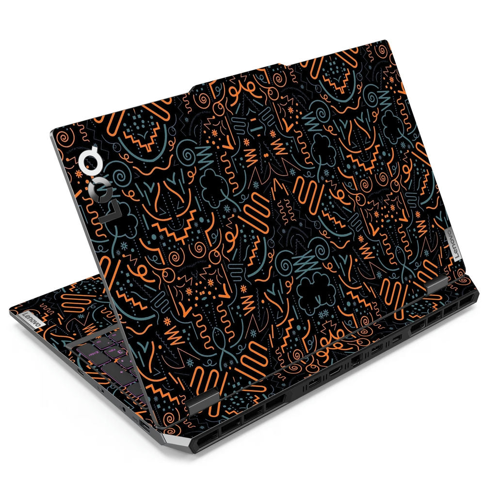 Shop Spiral Abstract Laptop Skin for Lenovo LOQ | Buy Online Now ...