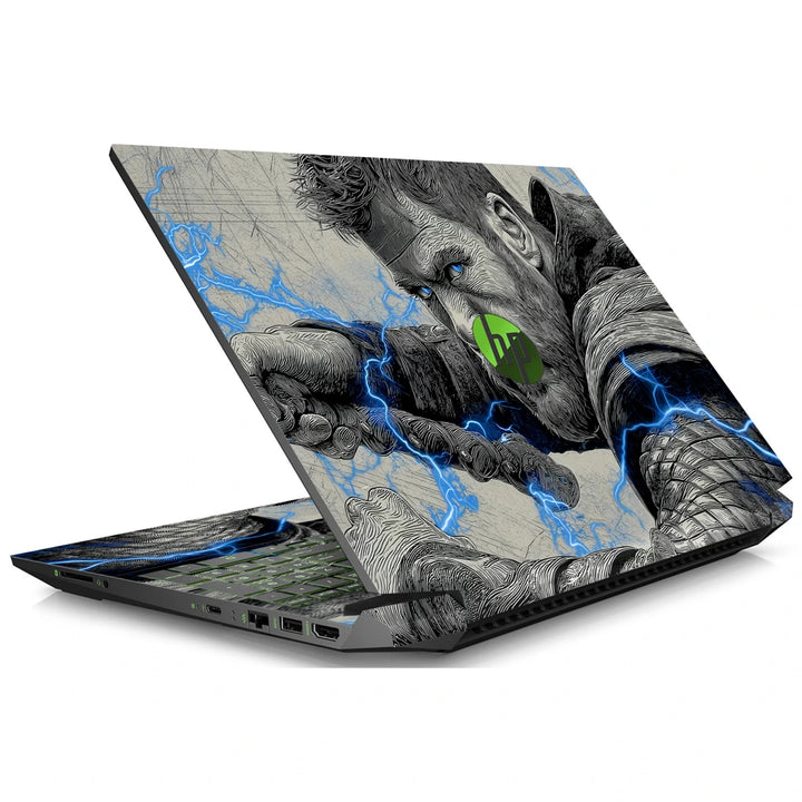 3M Material Textured Embossed Laptop Skin - Thor Ragnarok Battle Axe Warrior
