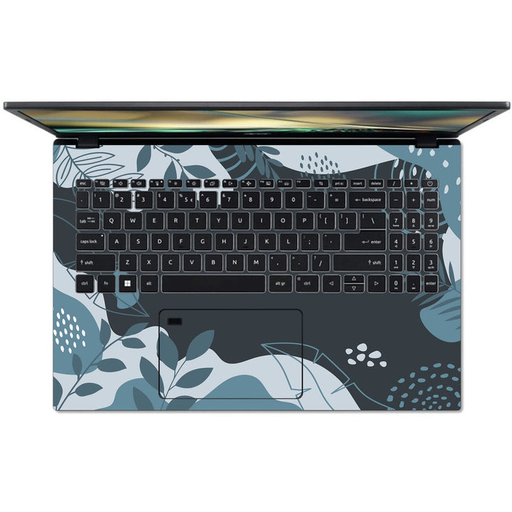 Acer Laptop Skin - Dark Abstract Nature Pattern
