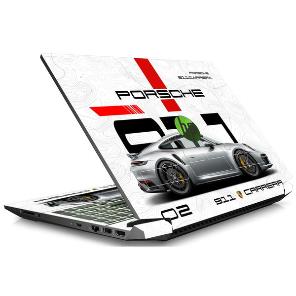 HP Laptop Skin - Porsche 911 Carrera Sketch
