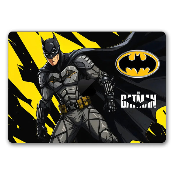 MacBook Laptop Skin - The Batman Yellow Slash Art