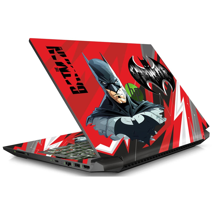 Batman Red Geometric Pop Art Laptop Skin | 3D Embossed 3M Vinyl ...