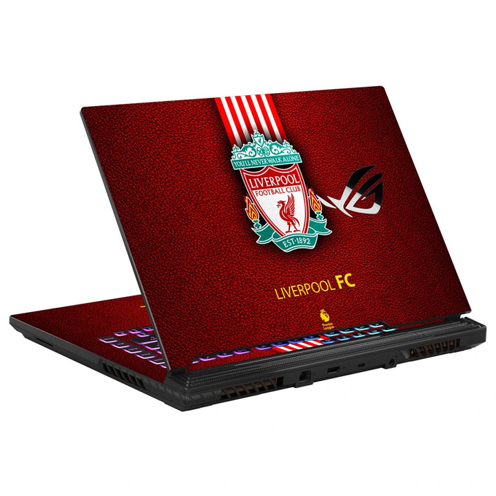3M Material Textured Embossed Laptop Skin - Liverpool FC Grunge Red Art