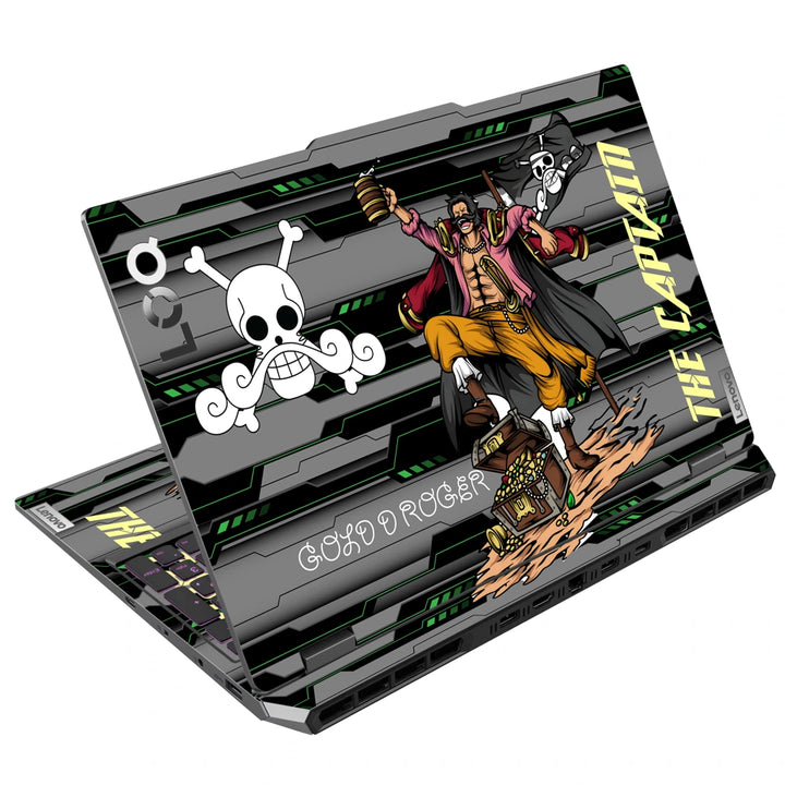 3M Material Textured Embossed Laptop Skin - One Piece Luffy Gear Five Captain