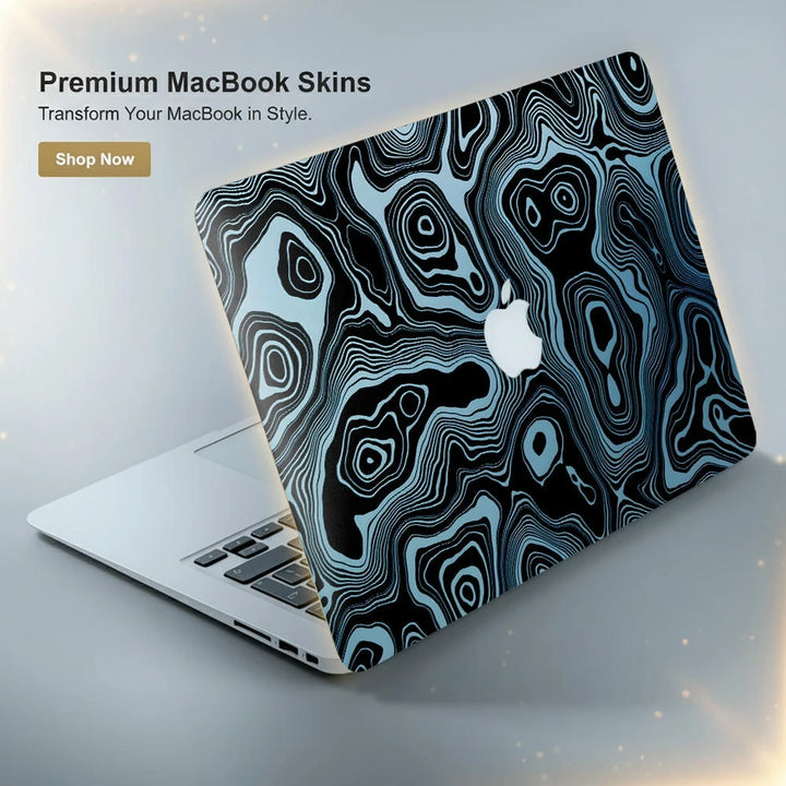 MacBook Laptop Skin - Topography Pattern TP18
