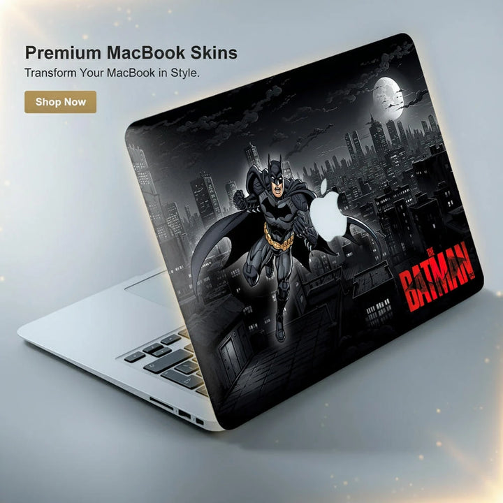 Batman Gotham City View Laptop Skin for MacBook | Buy Online Now ...