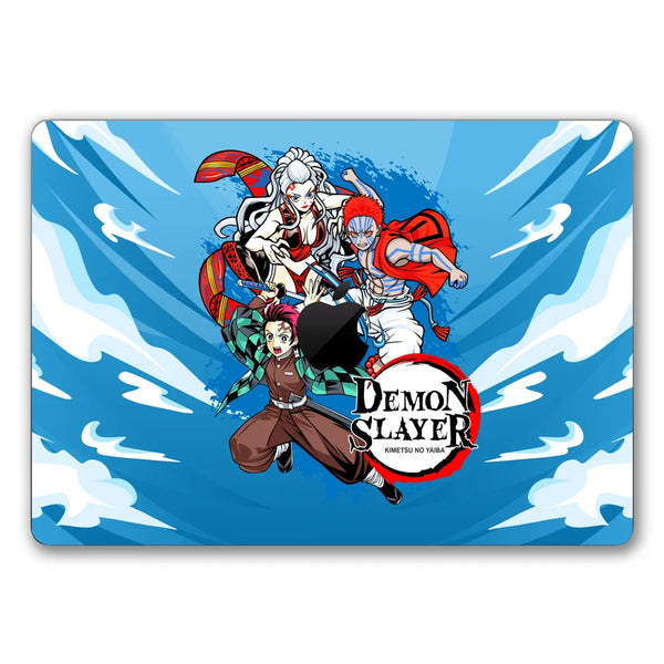 MacBook Laptop Skin - Demon Slayer Trio in Sky