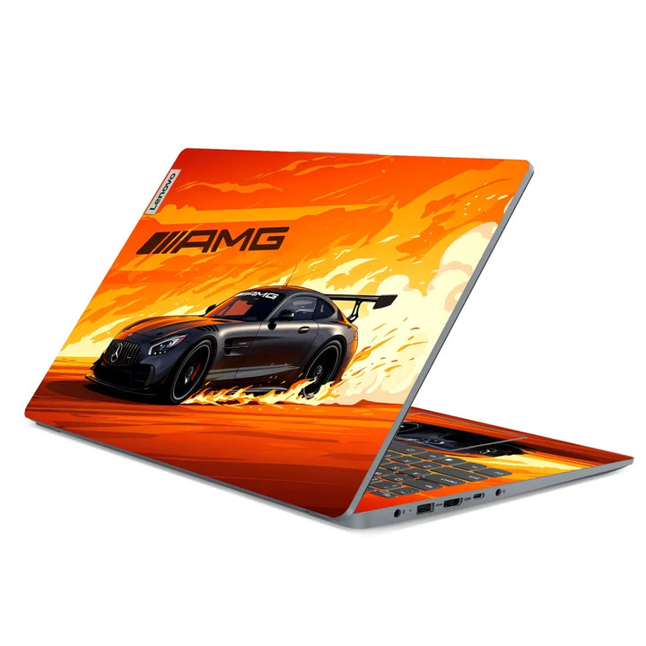 3M Material Textured Embossed Laptop Skin - Mercedes AMG GT Black Series Car