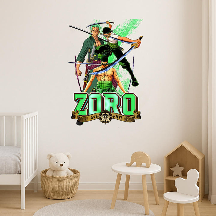 Wall Decal - Zoro Swordsman