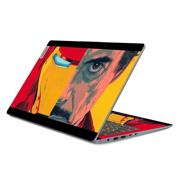 3D Embossed Laptop Skin - Iron Man Tony Stark